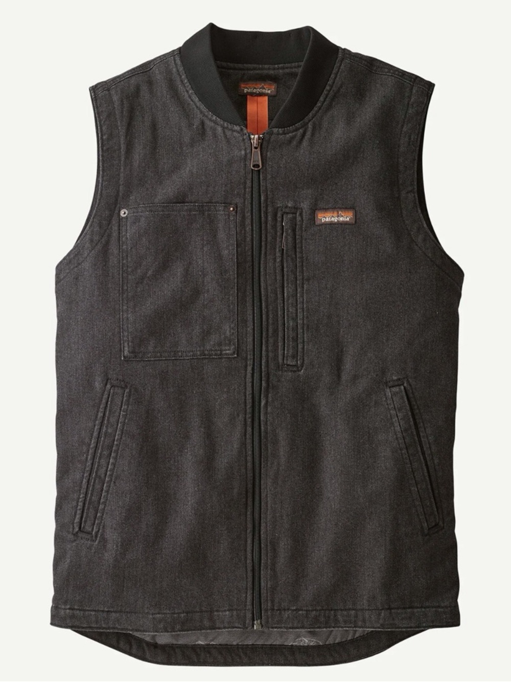 Patagonia Men's Black Canvas Work Vest